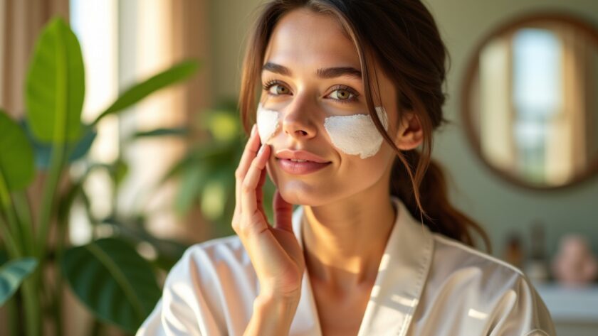 Masque visage contre les taches de grossesse : apaiser et nourrir votre peau en douceur