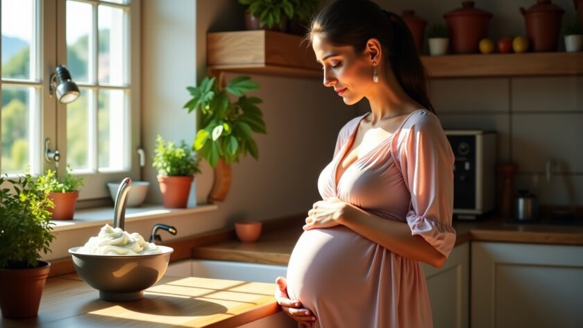 Chantilly enceinte : comprendre les risques de cette douceur pendant la grossesse
