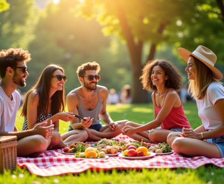 Délices à partager entre amis : recettes simples et savoureuses pour un pique-nique convivial