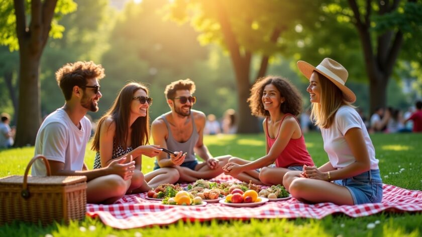 Délices à partager entre amis : recettes simples et savoureuses pour un pique-nique convivial
