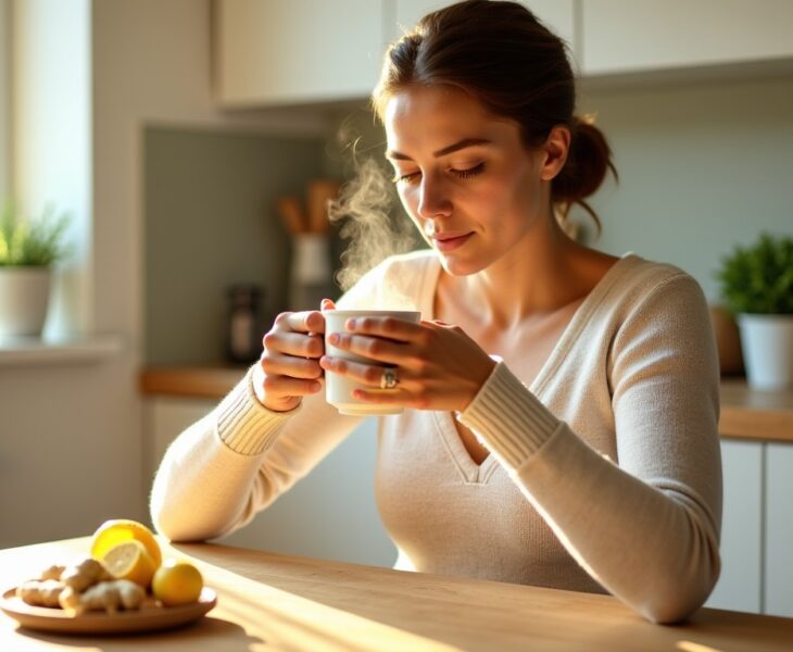 Gingembre et grossesse : soulager naturellement les nausées du premier trimestre grâce à ses bienfaits
