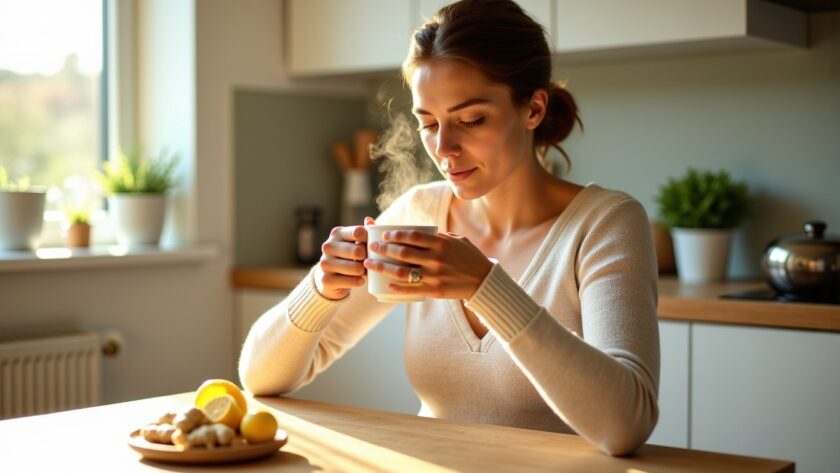 Gingembre et grossesse : soulager naturellement les nausées du premier trimestre grâce à ses bienfaits