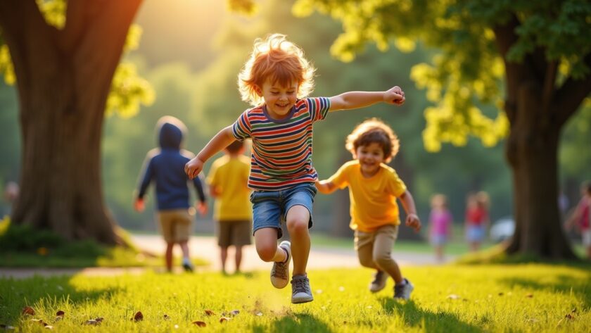Le chat perché : un classique intemporel pour des jeux d'enfants en plein air
