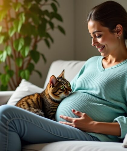 Grossesse et chats : toxoplasmose, précautions et risques pour la mère et le bébé